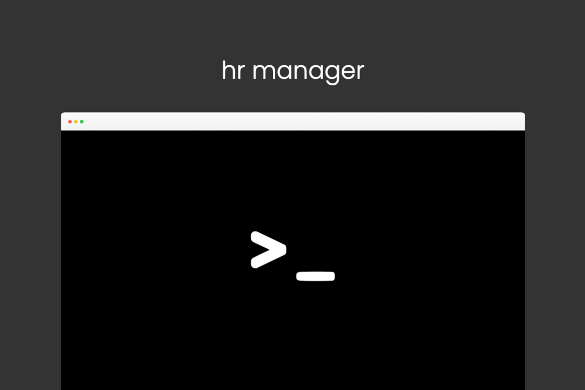 HRManager